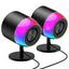 سماعات للكمبيوتر Redragon GS598 AHRI ستيريو 6W بإضاءة RGB أسود