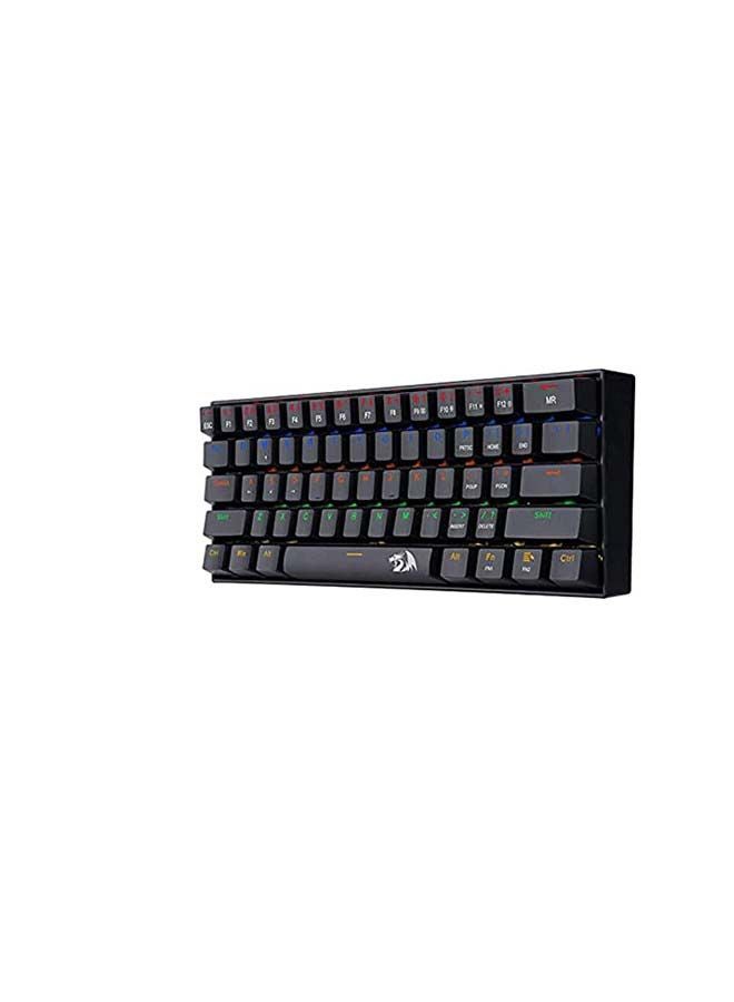 كيبورد جيمنج Redragon K606 Lakshmi ميكانيكال 60% أسود