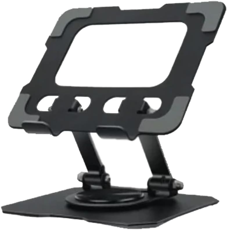 High-quality metal iPad stand with stable base & adjustable design, 360° rotation & flexible height. Durable material supports all tablets, providing a safe & comfortable user experience at home or office.