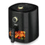 RAF Air Fryer R.5332B , 6L 1500W,Black