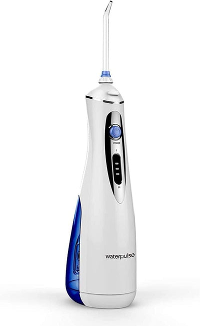 Waterpulse Portable Dental Water Flosser White/Blue