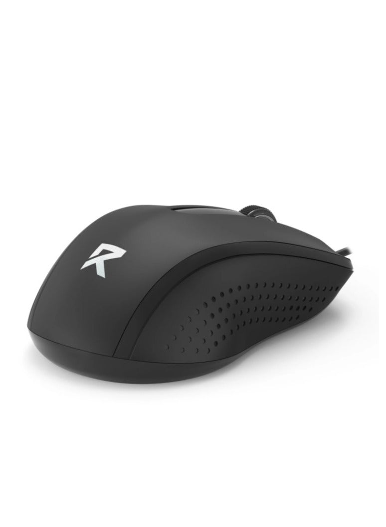 REDRAGON BM-4049 mouse features a S3199 sensor, with a DPI of 1200 and a polling rate of 125 Hz. It has an ambidextrous shape, weighs approximately 73g (±5g), and includes durable Huano switches.