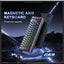 G69 RGB Wired Magnetic Switch Gaming Keyboard with 68 Keys, 8KHz Polling Rate, Noise-Reduced Design, Type-C Detachable C