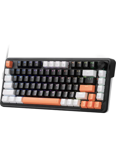 K714 Rapid Trigger HE Gaming Keyboard, 75% 81 Keys Wired Mechanical Keyboard w/Hyper-Fast Actuation Magnetic Switch, Act