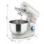 RAF Electric Stand Mixer R-6602 With 6 Speeds - 1400W 8L