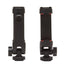 Mobile Phone Holder BH-05 with 2 Cold Shoe Ports , Lightweight and Durable ABS Design , Secure Mount for 55-90mm Width M