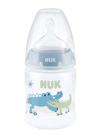 NUK Feeding Bottle 150ml, 0-6 months, First Choice silicone