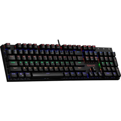 Redragon K565R RUDRA Gaming Mechanical Keyboard Rainbow Backlit, Red Switch