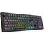كيبورد جيمنج Redragon K518GB Crux بحجم كامل 108 مفتاح أسود