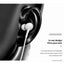 G36 Wired In-Ear Earphones – Clear Stereo Sound Quality, Built-in Microphone for Hands-Free Calls, 1.2m Flat Tangle-Resi