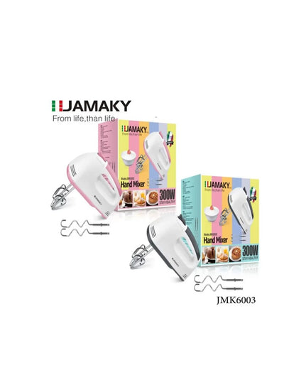 JAMAKY Italy Hand Mixer 300W - JMK6003 - Pink