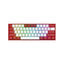 كيبورد جيمنج REDRAGON K617 FIZZ ميكانيكال 60% مفاتيح حمراء RGB