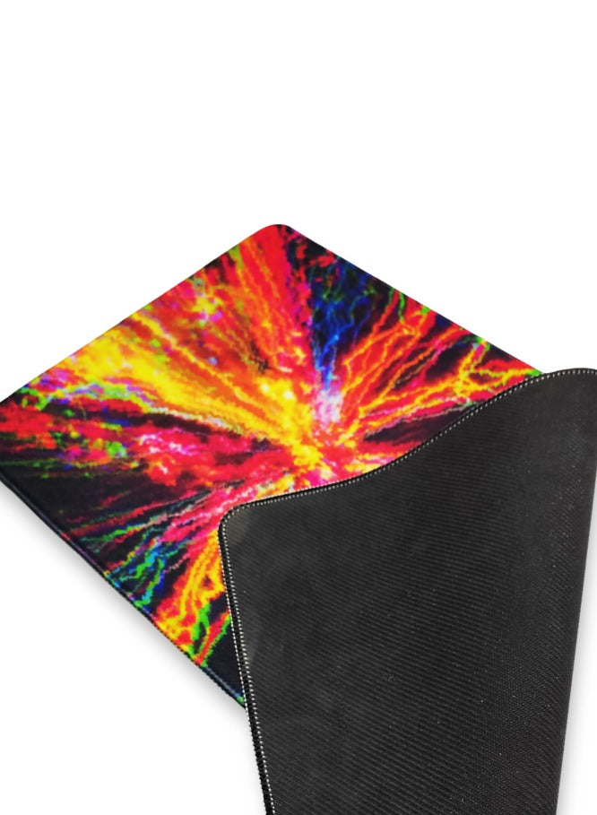 Large Mouse Pad, Attractive Art Theme (60cm x 30cm x 2mm), HD Print Pattern Desk Mat, Extended Mouse Pad and Keyboard Mouse Pads, Waterproof Fabric Surface Mouse Pads for Office