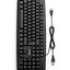 كيبورد Platinum PL-300 سلك رفيع تصميم Suspended Key أسود