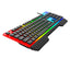 Forev Wired Gaming Tri-Color Keyboard FV-Q58 , Rainbow Backlit Keyboard
