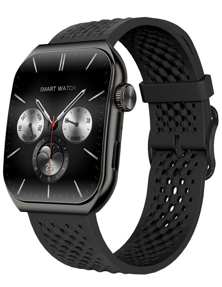 SW-17 AMOLED Smart Watch with 1.96" HD Display, Bluetooth Calling, AI Voice Assistant, Heart Rate & Sleep Monitor, 100+ 