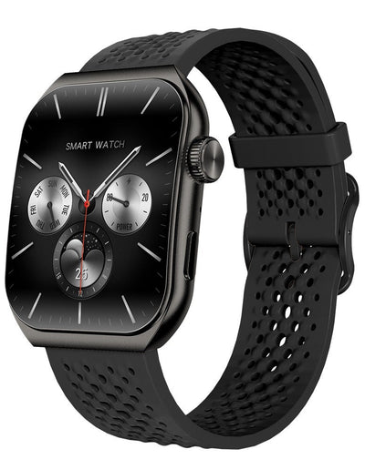 SW-17 AMOLED Smart Watch with 1.96" HD Display, Bluetooth Calling, AI Voice Assistant, Heart Rate & Sleep Monitor, 100+ 