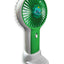 Portable Mini Fan USB Rechargeable Cute 1.5W Small Electric Fan For School  ( Green )