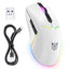 CW928 RGB Tri-Mode Gaming Mouse with Wired, 2.4GHz Wireless and Bluetooth Connectivity, 7-Level Adjustable DPI, Ergonomi