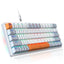 كيبورد جيمنج ميكانيكال Redragon K642WGO-RGB
