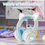 GT838 Cat-Ear Wireless Gaming Headset – 2.4GHz USB Receiver, Bluetooth & Wired Connectivity, 50mm Drivers, Low-Latency A
