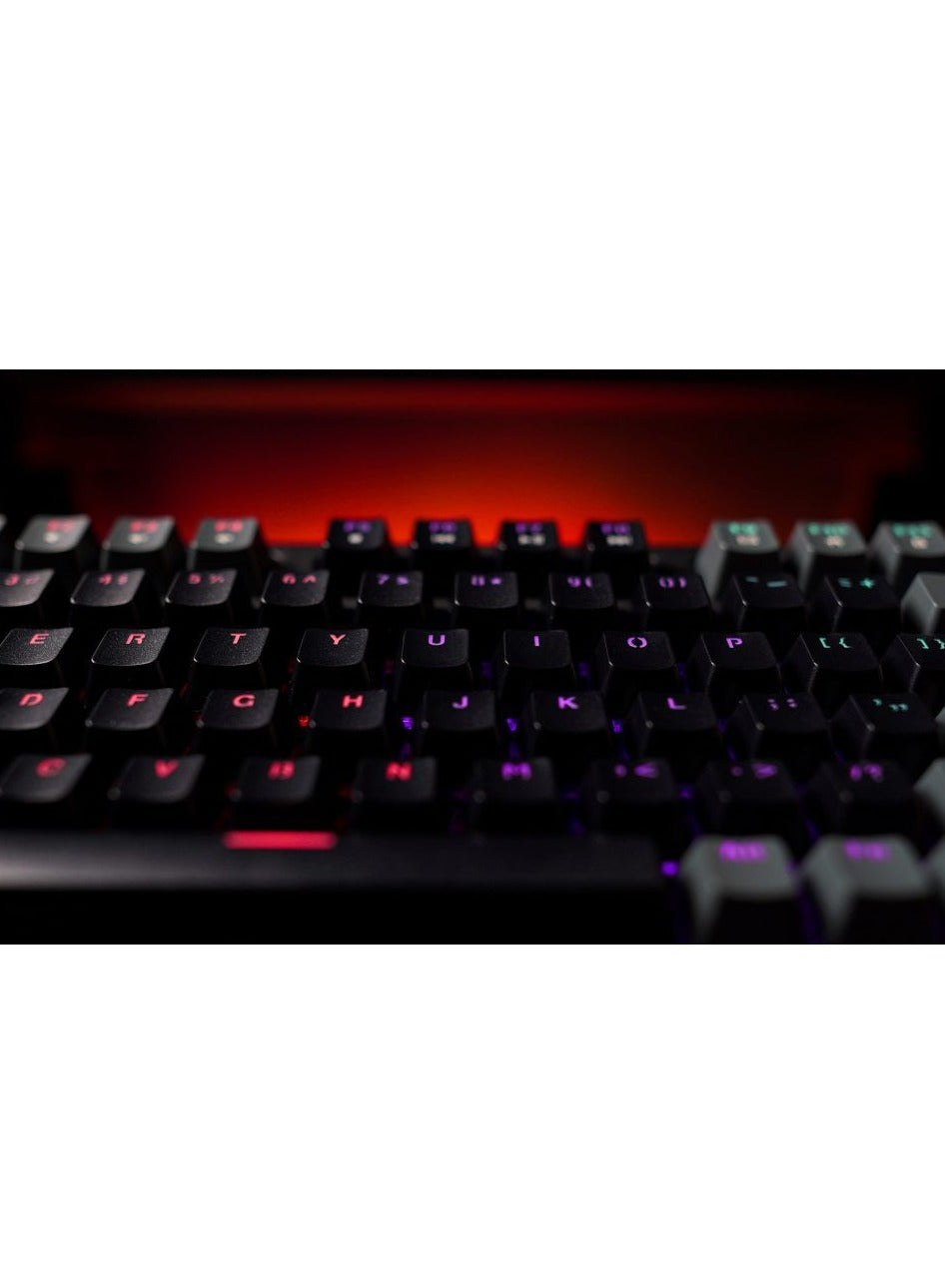 FANTECH MK890 RGB Keyboard Gaming Mechanical Full Size , Red Switch