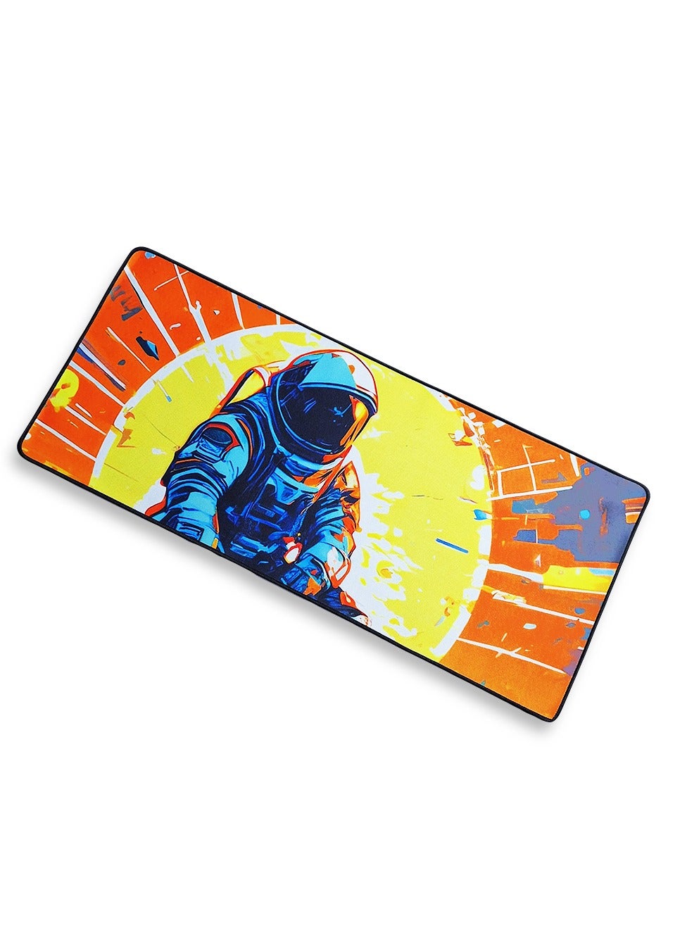 Large Gaming Mouse Pad, Astronaut , Extended Desk Mat, Large Desk Pad for Computer Keyboard, Mouse Pad with Stitched Edg