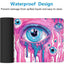 Wilderness Style Eyes Mouse-Pad Mousepad with Non-Slip Rubber Base Gaming Mouse Mat Waterproof Fanny Mousepad Washable C