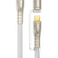 2 in 1 Prime Series Fast Charging Cable 60W, Zinc Alloy, 1.2M, Type-C Braided Data Cable, 480Mbps Transfer Speed, RC-C16