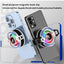 CX16 Mobile Phone Cooler with Digital Temperature Display – Semiconductor Gaming Cooling Fan, AI & Frozen Cooling Modes,