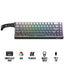 G69 RGB Wired Magnetic Switch Gaming Keyboard with 68 Keys, 8KHz Polling Rate, Noise-Reduced Design, Type-C Detachable C