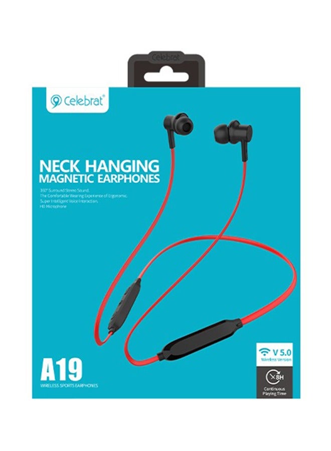Magnetic Sound Bluetooth Earphones , ultra long standby time about 250H, large capacity 110 mAh lithium battery for phon