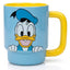 Large Capacity Ceramic Coffee Mug with Cartoon Character Design, Cute Ceramic Tea Cup for Hot & Cold Drinks, Milk Mug, L
