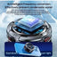 CX08 AI Magnetic Phone Cooler –  Semiconductor Mobile Cooling Fan with AI Smart Cooling, Purple RGB LED