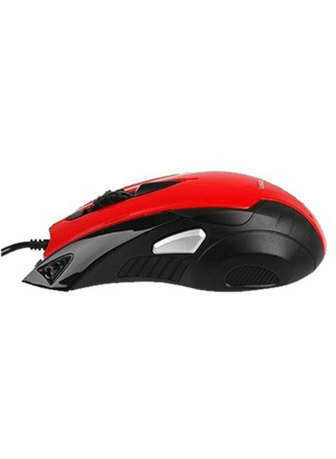 AULA SI-999 Wired USB Gaming Mouse with attractive design and powerful performance with 1000DPI sensitivity and RGB LED lighting works with multiple operating systems including Windows and Mac.