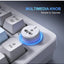 MT501 81-Key RGB Gaming Keyboard – 3-Mode USB-C, 2.4GHz & Bluetooth, 75% Compact Layout, English- Key Layout, Silent Mem