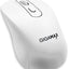 Gigamax Wireless Desk Mouse, G-1500, 1600 DPI Wired/Wireless Functional Mouse with 3 Modes Connectivity, Bluetooth and 2.4G Wireless, 4 Macro Buttons, Long Lasting Rechargeable Battery Capacity and for PC/Mac/Laptop Used in... Home and office, white