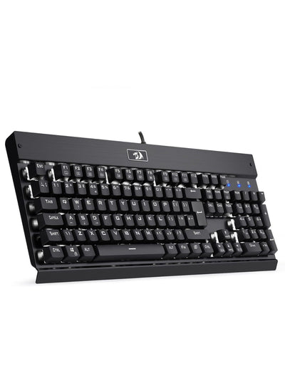 كيبورد جيمنج Redragon KG010-KN-UK ميكانيكال بمفاتيح بنية أسود