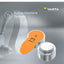 Hearing Aid Batteries, Yellow Type 13 , PR48 , 1.45V , 6 pes, Custom Made, high hearing level, mercury-free, Made in Ger