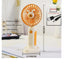 Rechargeable Mini Portable Fan , With Office Bedroom Mobile Phone Holder - HK59 Green