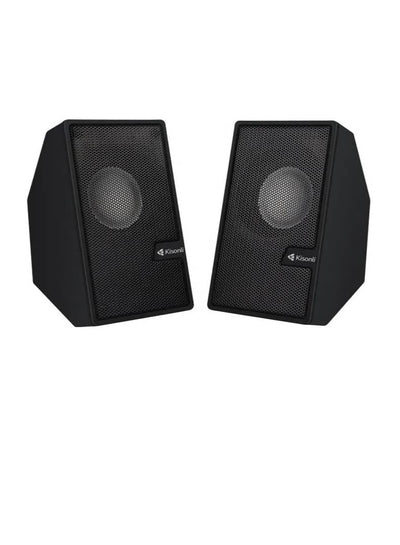 Kisonli multimedia speaker 2.0 - black, Bluetooth S-555