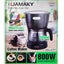 JAMAKY Italy Coffee Maker Machine With Water Tank 600ml 800W -JMK9007 Black