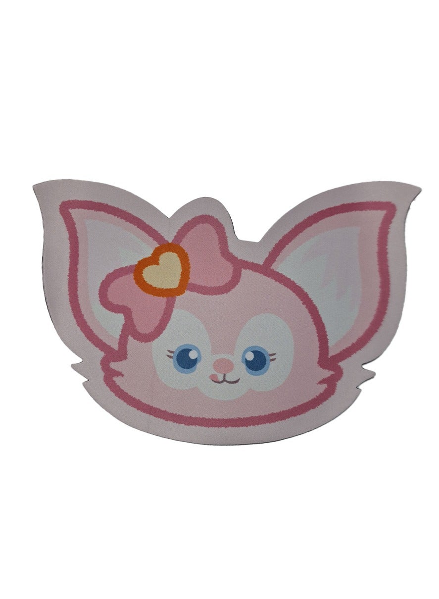Mini Hand Mouse Pad 3MM , Cute Design HD Print Pattern Desk Mat, Extended Mouse Pad and Keyboard Mouse Pads, Waterproof 