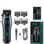 VGR Rechargeable Cordless Shaver V-969 It operates for 180 minutes after a full charge and features stainless steel blades