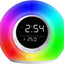 Kisonli Q6B RGB Digital Alarm Clock & Wireless Stereo Audio Speaker - Multi Color