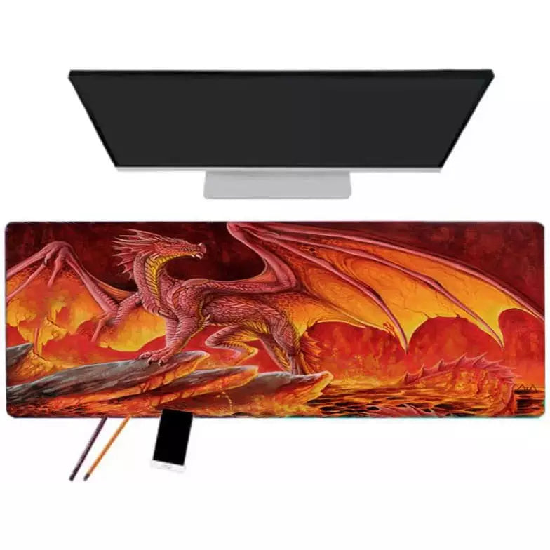 Hell Dragon Gaming Mouse Pad – Extended Size 70 x 30 CM