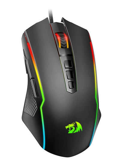 ماوس جيمنج REDRAGON M910-K RANGER سلك RGB 9 أزرار أسود