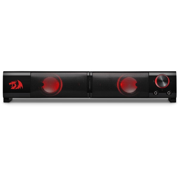 Redragon GS550 Orpheus PC Gaming Speakers – 2.0 Channel Stereo Sound Bar
