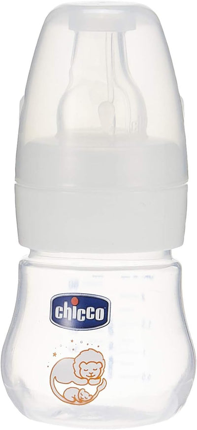 Chicco Micro Feeding Bottle, 60ml, Clear
