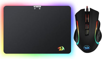 Redragon M602-BA RGB Gaming Mouse And RGB Mouse Pad Combo, M607 Mouse Griffin 7200 DPI – P010 RGB